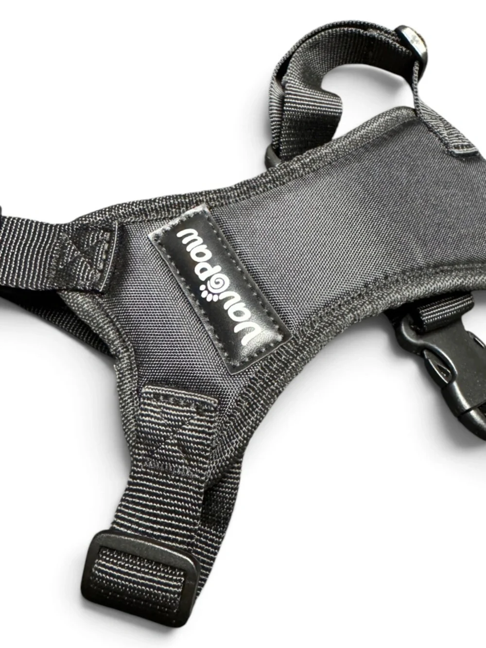 VavoPaw Medium Dog Harness Black Adjustable Padded Vest NWOT